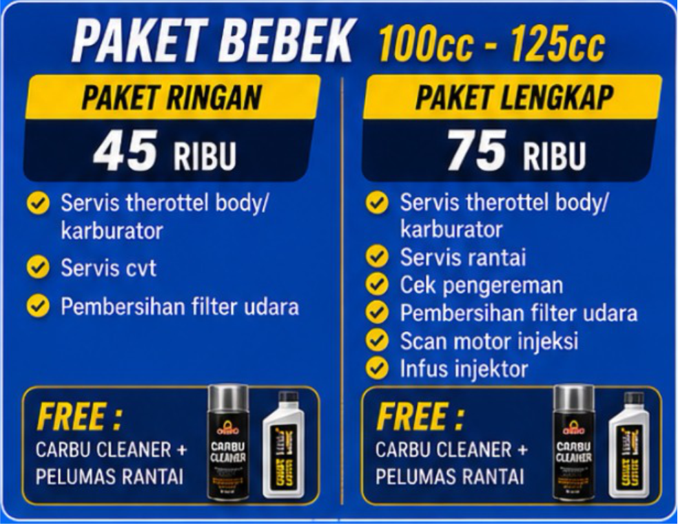 Paket Servis Bebek